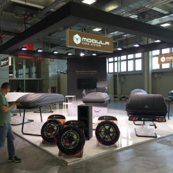 manifestazione Autopromotec 2019  stand MODULA